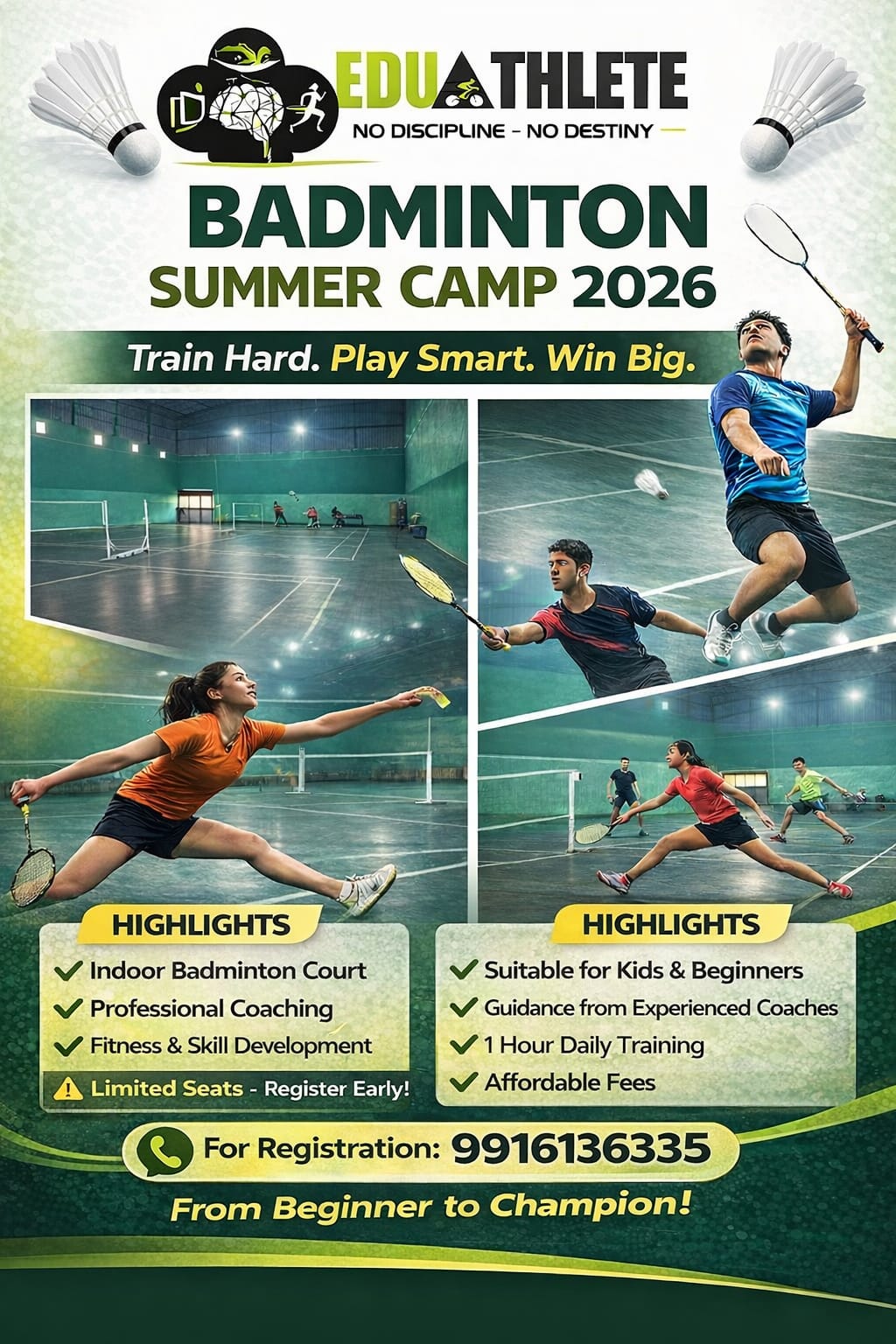 EA2T Amateur Badminton Tournament 2026
